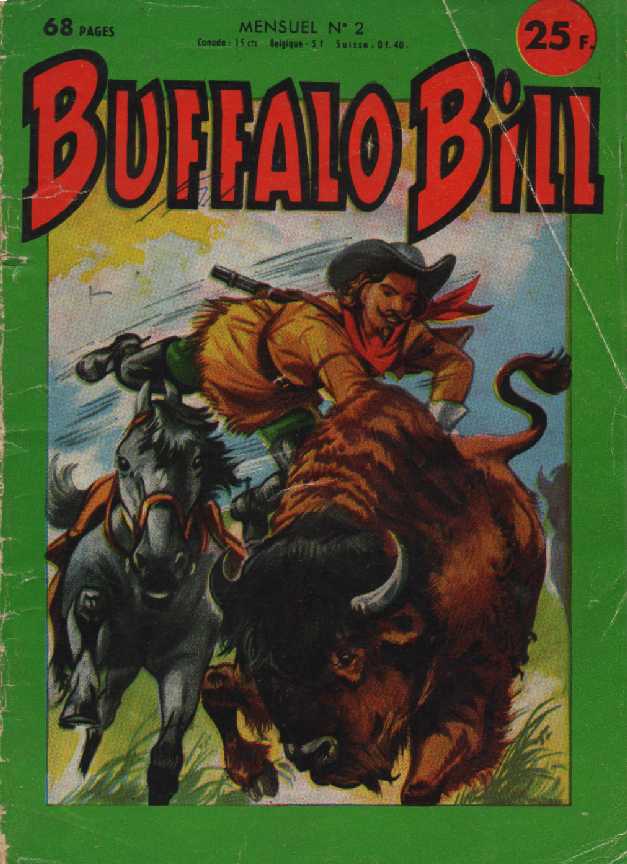 Une Couverture de la Série Buffalo Bill Mondiales